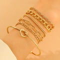 Gold - Knot Cuban Chain Style