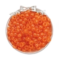 100 Pièces/Paquet (9x6mm) / Orange pailleté