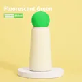 Bouteille isotherme 350ml blanc ivoire en acier inox avec bouchon boule vert néon - 350ml / Vert Néon