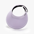 Visière de soleil violet clair pour femme avec protection UV et large bord réglable - Réglable / Mauve