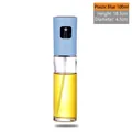 Pulverizador de aceite de vidrio azul para cocina, botella de 100ml para aceite y freidora - 100ml / Azul