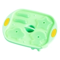 Light green food-grade silicone baby food mold with star and animal shapes - Astronaut Rice Cake / Green