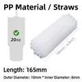 165mm*OD 10mm*ID 8mm (24 PP Straws/Bag)