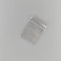 Transparent PVC jewelry storage pouch with zipper seal and hanging hole detail - 5*7cm with Side Hole