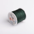 Donkergroen 72# nylon sieradenkoord voor DIY-knopen en handweven op een witte spoel - Donkergroen Nr. 4 / Lijn B 16 Meter