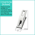 20er-Pack 4,5 cm kleine Flachklammern aus 201 Edelstahl für die Wäscheleine - 1.0 Kleiner flacher Clip