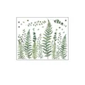 Self-adhesive green plant and eucalyptus leaf wall sticker 30x25cm layout for bathroom - Simple Nordic Eucalyptus Leaves (MS633-YW)