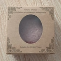 Purple konjac sponge in eco-friendly cardboard box for all skin types cleansing - Kraft Paper Boxed / Natural White