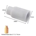 Καλούπι σιλικόνης για βάζο με ρίγες DIY και τελικό μέγεθος προϊόντος 5,1x5,1x9,6cm - Βάζο Νο. 3
