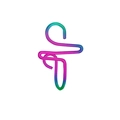 Minimalistischer Fake-Nasenring aus Edelstahl mit lebhaftem Regenbogen-Farbverlauf - Stil 7 Regenbogen
