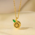 8099 Collier Petit Citron Or