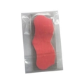 Pink bamboo charcoal pore strip for nose blackhead removal in plastic packaging - Butterfly Shape / 5 Pieces / Pink