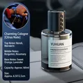 160ml Charming Cologne car aromatherapy glass bottle with citrus notes and neroli - Luxury Grey - Charming Cologne