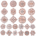 KZ001-5+KZ002-5 Rose Gold Set