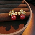 Gold / Rote Perle