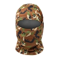 Jungle camouflage windproof tactical face mask with breathable mesh for outdoor cycling - L(58-60cm) / Colorful Camouflage