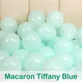 Thickened Macaron Tiffany Blue latex balloons for wedding and birthday party decor - 10 Inch/1.5g/100 Pieces / Macaron Tiffany Blue