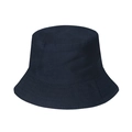 Klassieke donkerblauwe zonnehoed van katoentwill voor buiten vissen en wandelen - 58cm / Marineblauw