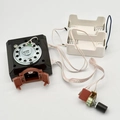 Elektronisch koekoeksklok uurwerk set inclusief luidspreker en batterijhouder - Koekoek slagwerk set