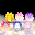 Figuras creativas de zorro kitsune luminoso en resina de varios colores para escritorio - Zorro de Nueve Colas de Kunlun (Serie 2)(-70) / 1pc Aleatorio