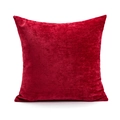 Roter Kissenbezug aus Samt für Weihnachten mit eleganter Textur auf weißem Hintergrund - Weihnachten Rot / 45*45cm (Ohne Füllung)