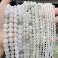 Green Xinjiang jade beads in multiple sizes for DIY jewelry making and bracelet design - Round Bead 4mm Approx 90 Pcs