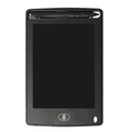 Black electronic LCD writing tablet with stylus and quick-clear delete button - 6.5 Inch / Black