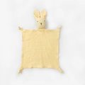 Light yellow baby bunny comforter blanket made of soft breathable cotton gauze - Light Yellow Rabbit