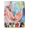 Orejas de elfo de látex para disfraces de Halloween en embalaje minorista - Color Piel