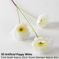 3D Poppy White