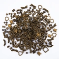 Antique bronze DIY jewelry charms in butterfly and heart shapes for necklaces - 50g/Pack / Antique Bronze