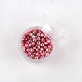 Mix di perle finte rosa e bronzo in scatola per nail art e decorazioni fai-da-te - Mix Rosa e Bronzo