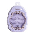 3 Pairs of natural crisscross false eyelashes in N01 style with clear band - Sharpened Style N01(磨尖3Pairs-N01)