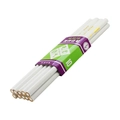 Set of 10 white wax rhinestone picker pencils for nail art and diamond painting tools - (A2-205) Dotting Pencil