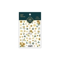 Pro TENSOR TS-165S 3D Matte Nagelaufkleber mit Sonnenblumen und Rosenmotiven - TS-1655 Blumen im Schatten (Sonnenblumen-Thema)
