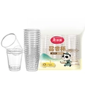 Set di 40 bicchieri usa e getta da 50ml in plastica spessa con trama a rombi - 50ml*40Pz