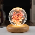 7cm Red Daisy Sphere USB Plug-in