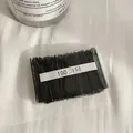 Set da 100 pezzi di forcine per capelli nere minimaliste in busta trasparente - Confezione Sacco Nero (100 Pezzi)