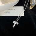 Collier Bélier en argent 925 avec pendentif constellation et zircons brillants pour femme - Style Bélier (NS984) / Argent 925
