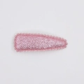 Fermaglio per capelli rosa glitterato a goccia con bordi di perline per bambine - Rosa Bordo con Perline Glitter