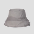 Elegante sombrero de pescador de organza gris con tela transpirable para el sol - M(56-58cm) / Gris