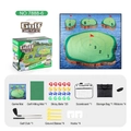 Set de juego de golf para niños con alfombrilla y palos para deportes de interior - 178x178cm En caja/Estilo B
