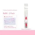 Planwith 3-pack 0.5mm cherry blossom pink gel pen refills with 99mm bullet tip length - Gel Pen Refill (Sakura Pink 103)