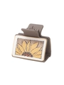 90206-Brown Gold Glitter Sunflower