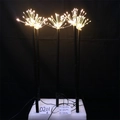 Outdoor LED firework lawn lights warm white 60cm height decorative stakes - Style 14-Warm White Firework Decor Lamp / Height 60cm