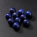 Polished natural deep blue Lapis Lazuli crystal spheres with golden pyrite flecks - Lapis Lazuli
