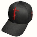 Faith / Black With Red Faith Embroidery