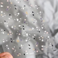 Stickers à ongles japonais ultra-fins avec motifs terrazzo colorés, modèle KX043 - Motif Pierre de Terrazzo (KX043)