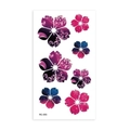 Temporary tattoo sticker featuring cherry blossoms with a galaxy starry texture, style RC-055 - Starry Sky Cherry Blossom Style (RC055)