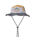 Cappello da sole per bambini giallo e grigio, asciugatura rapida con laccio regolabile - Grigio